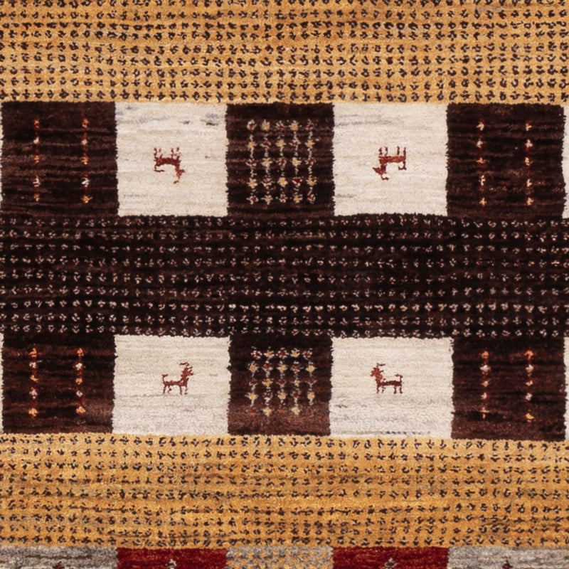 Gabbeh-tæppe - Loribaft Indus - 205 x 144 cm - flerfarvet