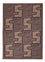 Kelim-tæppe - orientalsk - Soumak - 216 x 152 cm - mørk beige