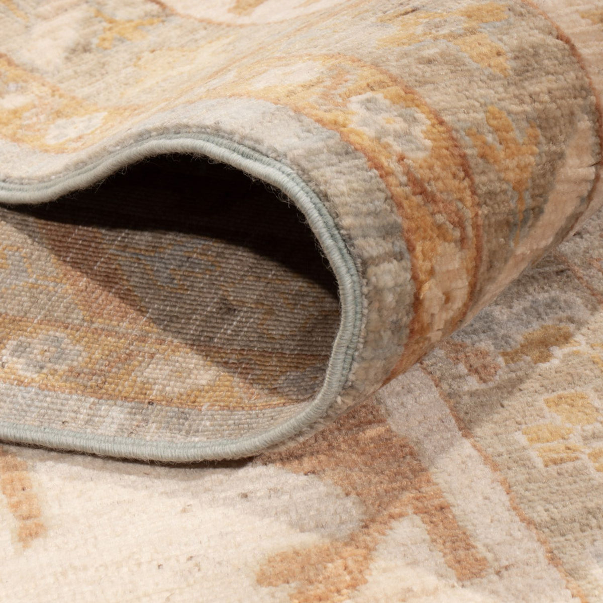 Ziegler Carpet - Usak - 348 x 246 cm - lyseblå