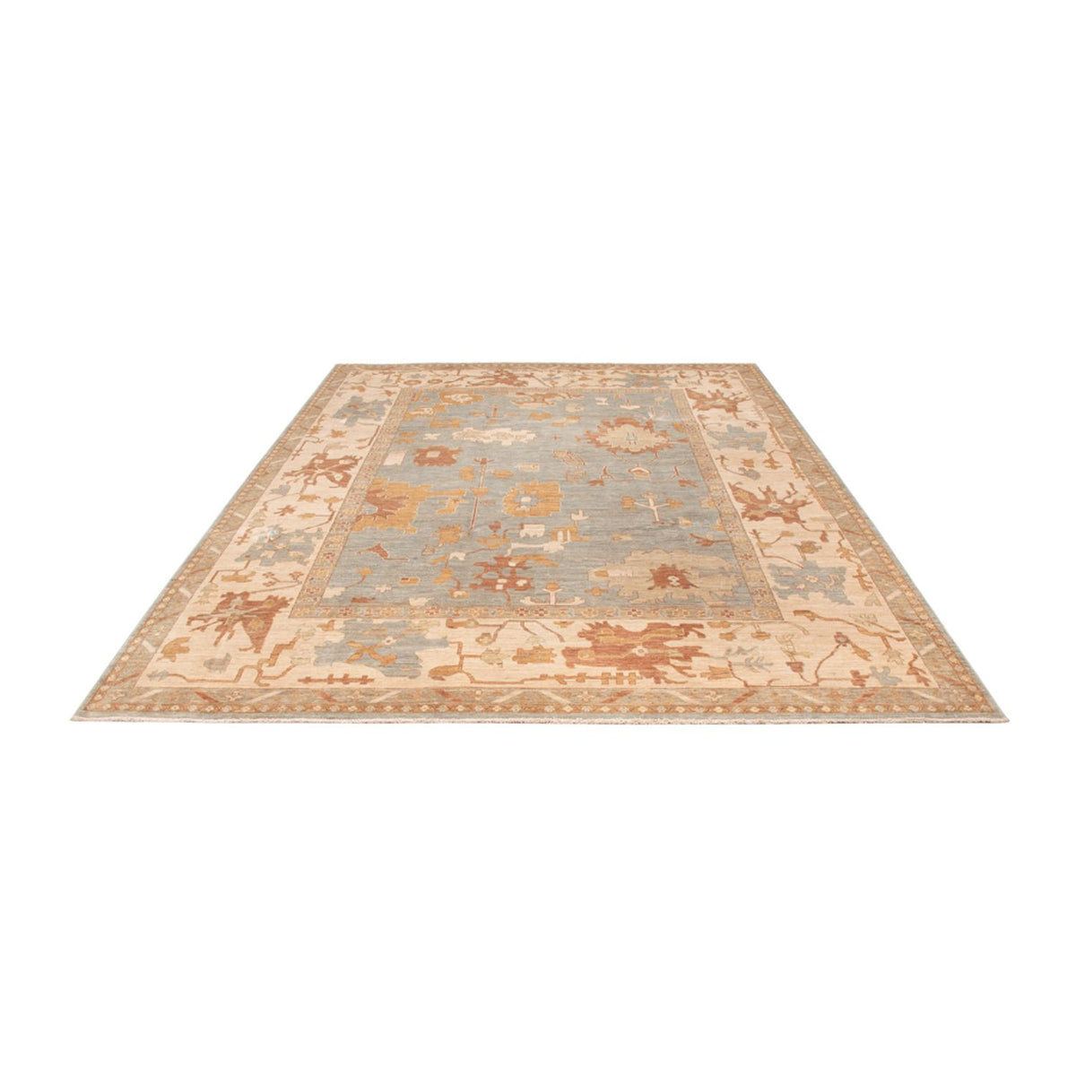 Ziegler Carpet - Usak - 348 x 246 cm - lyseblå