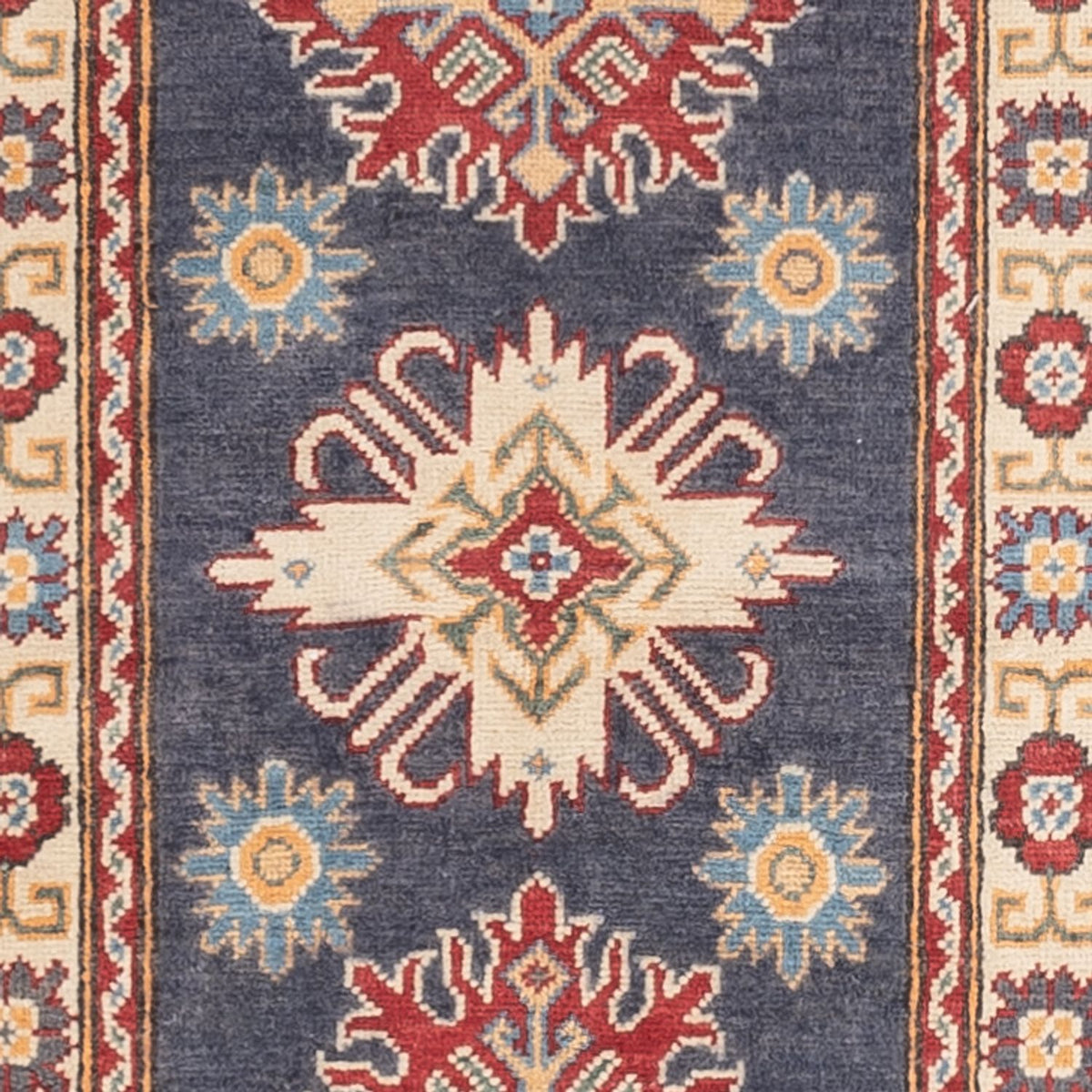 Løber Ziegler Carpet - Kazak - 303 x 80 cm - mørkeblå