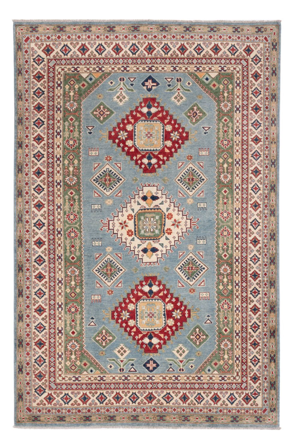 Ziegler Carpet - Kazak - 291 x 195 cm - lyseblå