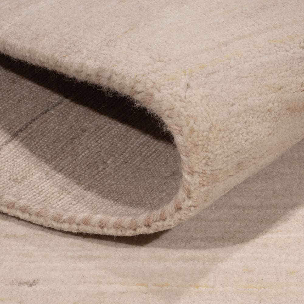 Gabbeh-tæppe - Loribaft Indus - 245 x 177 cm - lys beige