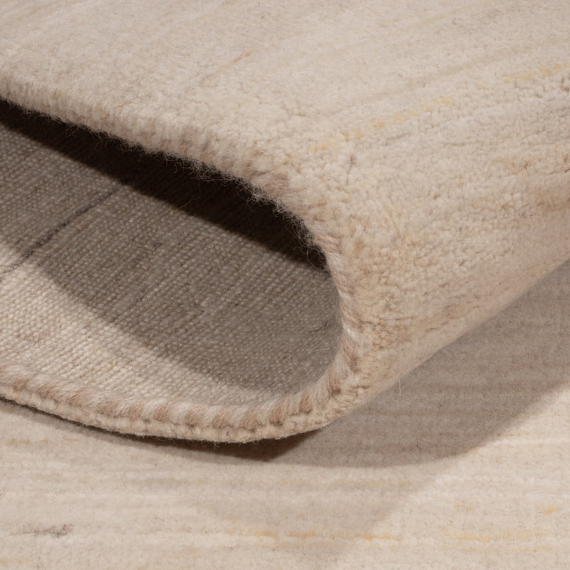 Gabbeh-tæppe - Loribaft Indus - 245 x 177 cm - lys beige