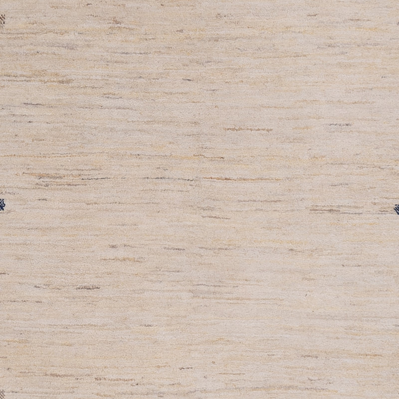 Gabbeh-tæppe - Loribaft Indus - 242 x 176 cm - lys beige