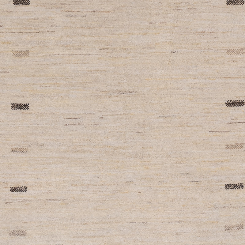 Gabbeh-tæppe - Loribaft Indus - 245 x 174 cm - lys beige