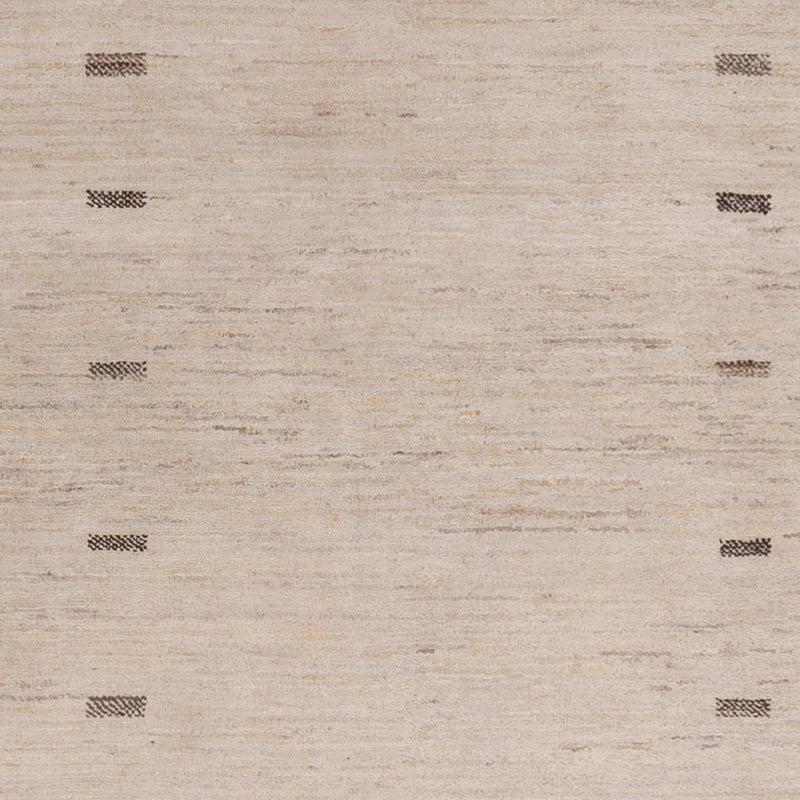 Gabbeh-tæppe - Loribaft Indus - 245 x 174 cm - lys beige