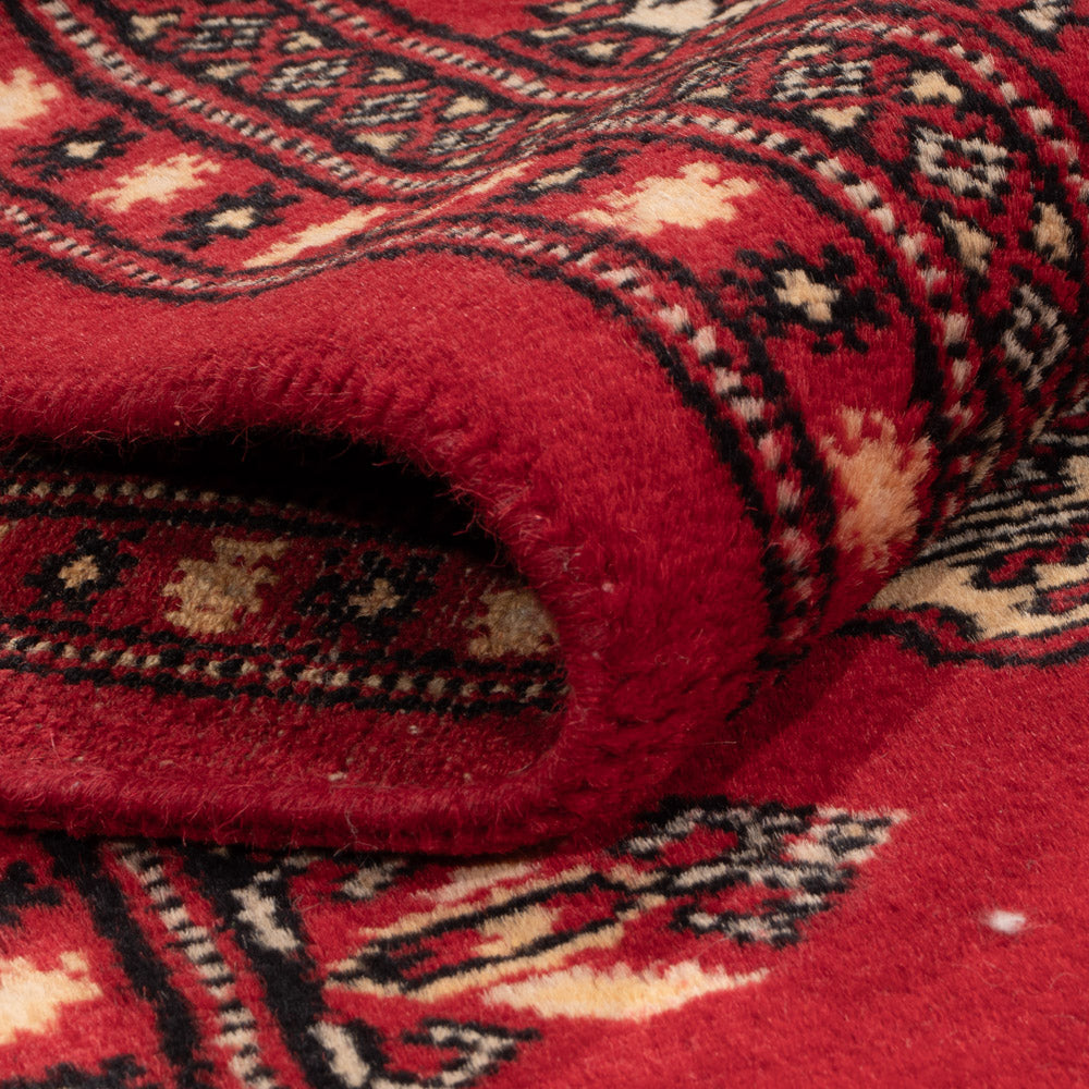 Pakistan Tæppe - 258 x 179 cm - rød