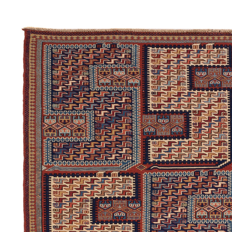 Kelim-tæppe - orientalsk - Soumak - 212 x 170 cm - flerfarvet