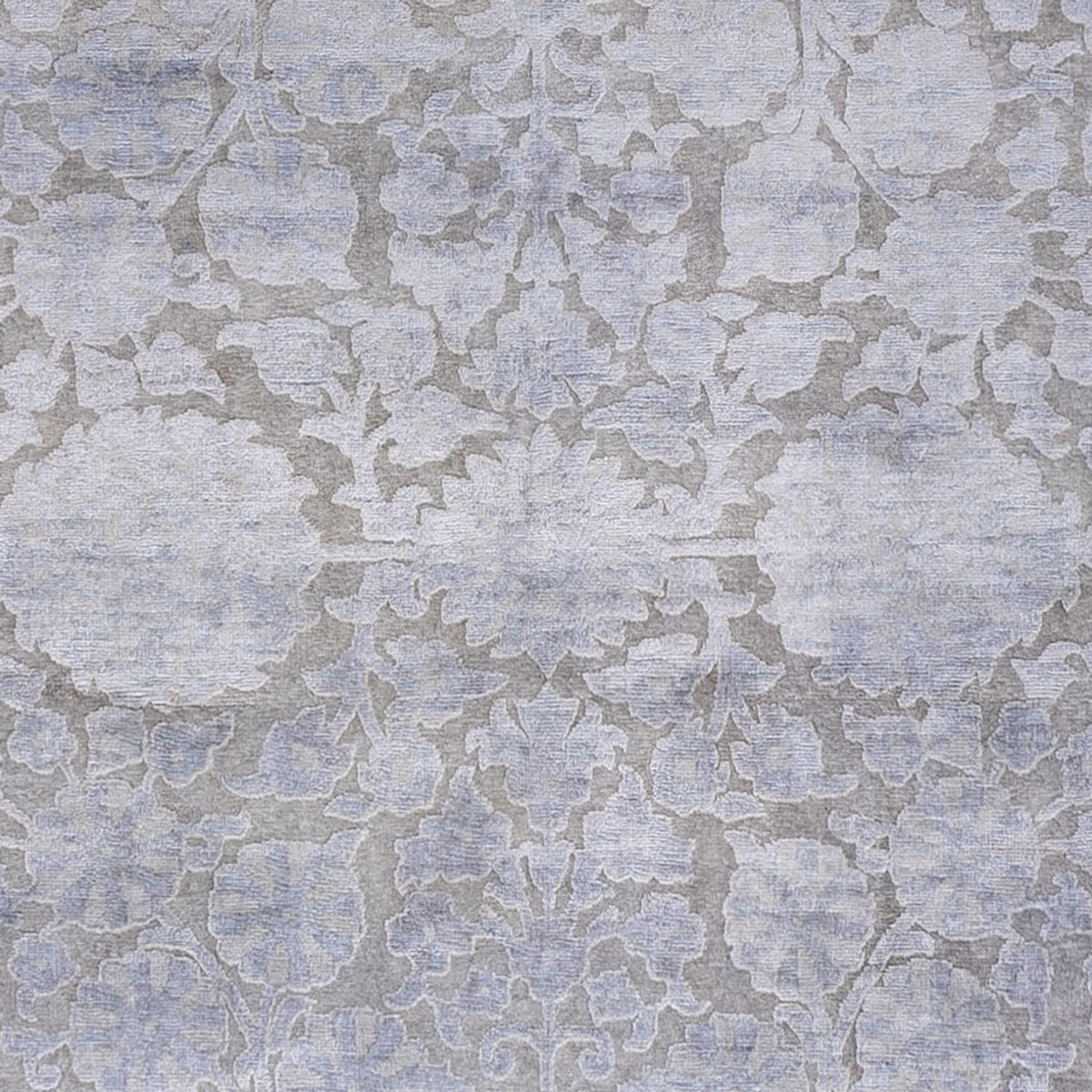 Designer tæppe - 294 x 246 cm - sølv