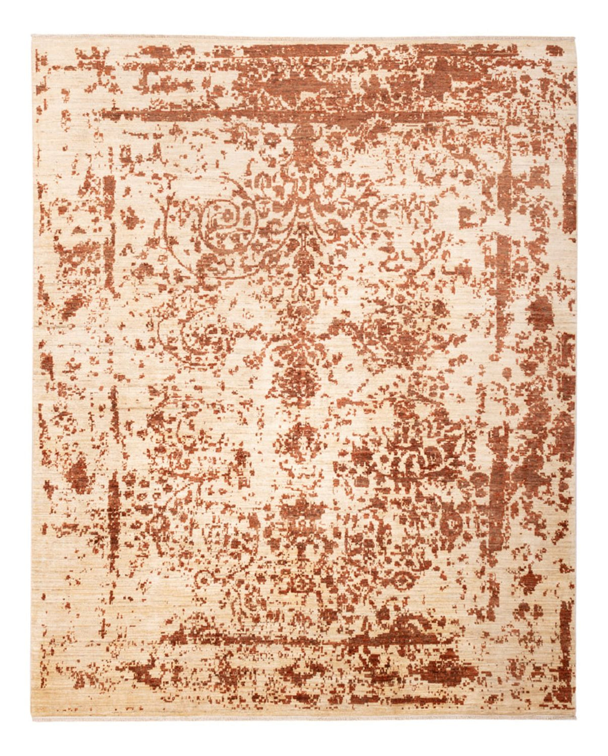 Designer tæppe - 296 x 242 cm - flerfarvet