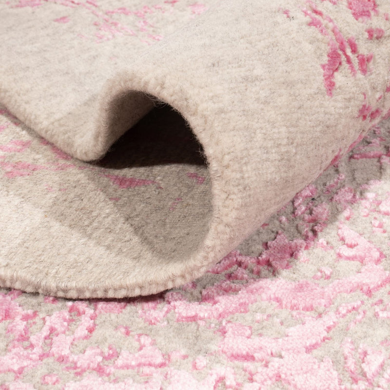 Designer tæppe - 293 x 256 cm - pink