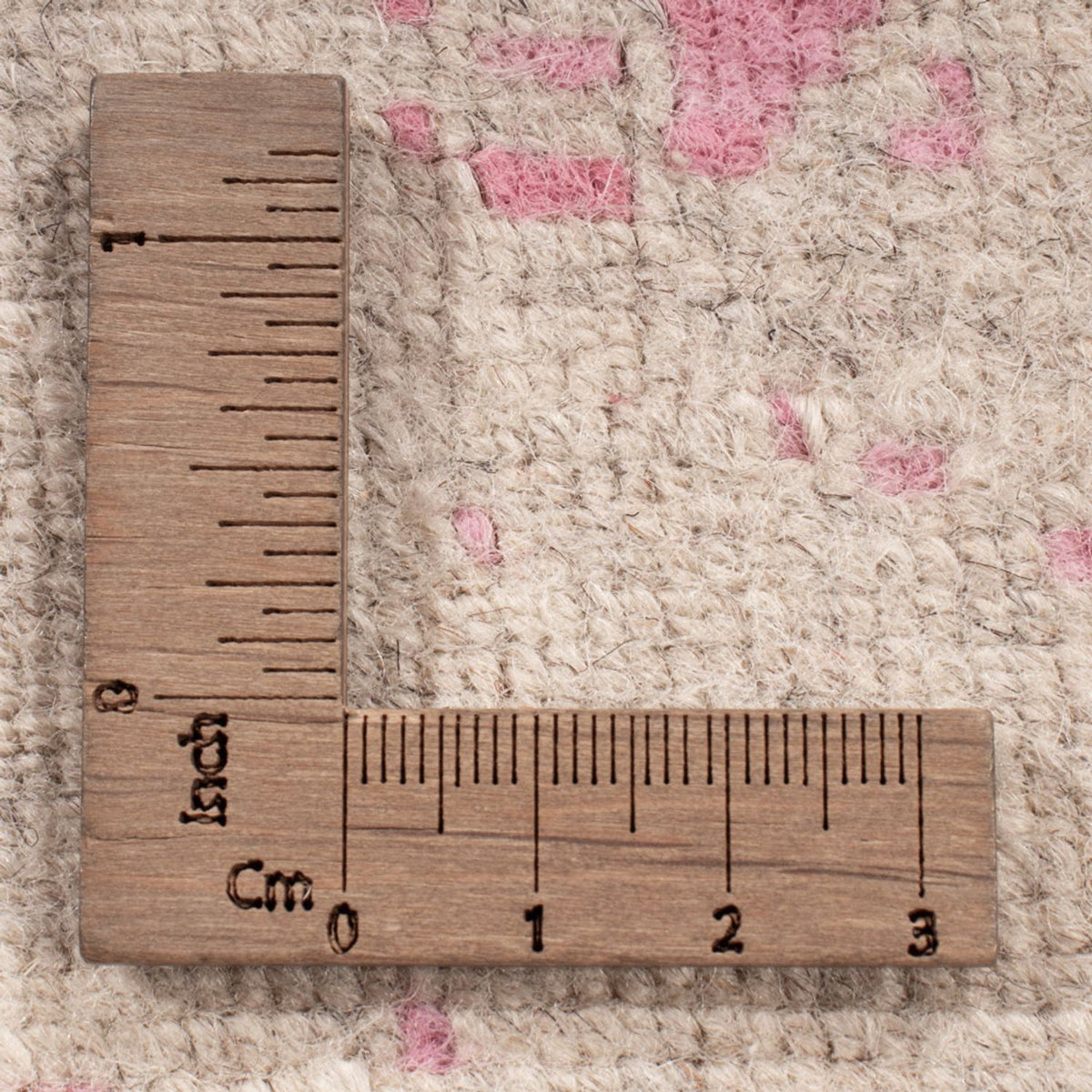 Designer tæppe - 293 x 256 cm - pink