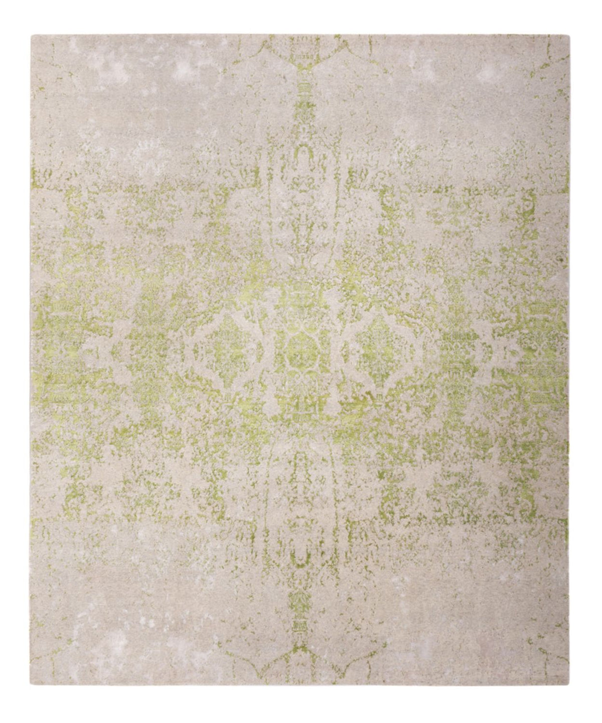 Designer tæppe - 302 x 250 cm - lysegrøn