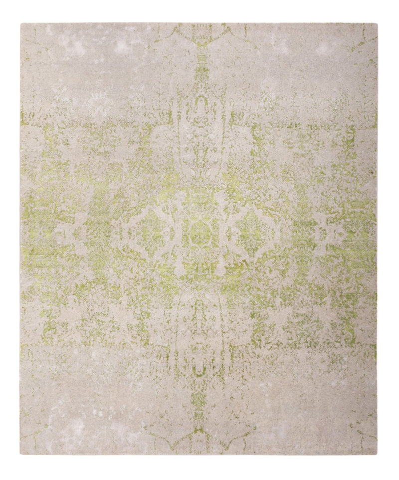 Designer tæppe - 302 x 250 cm - lysegrøn
