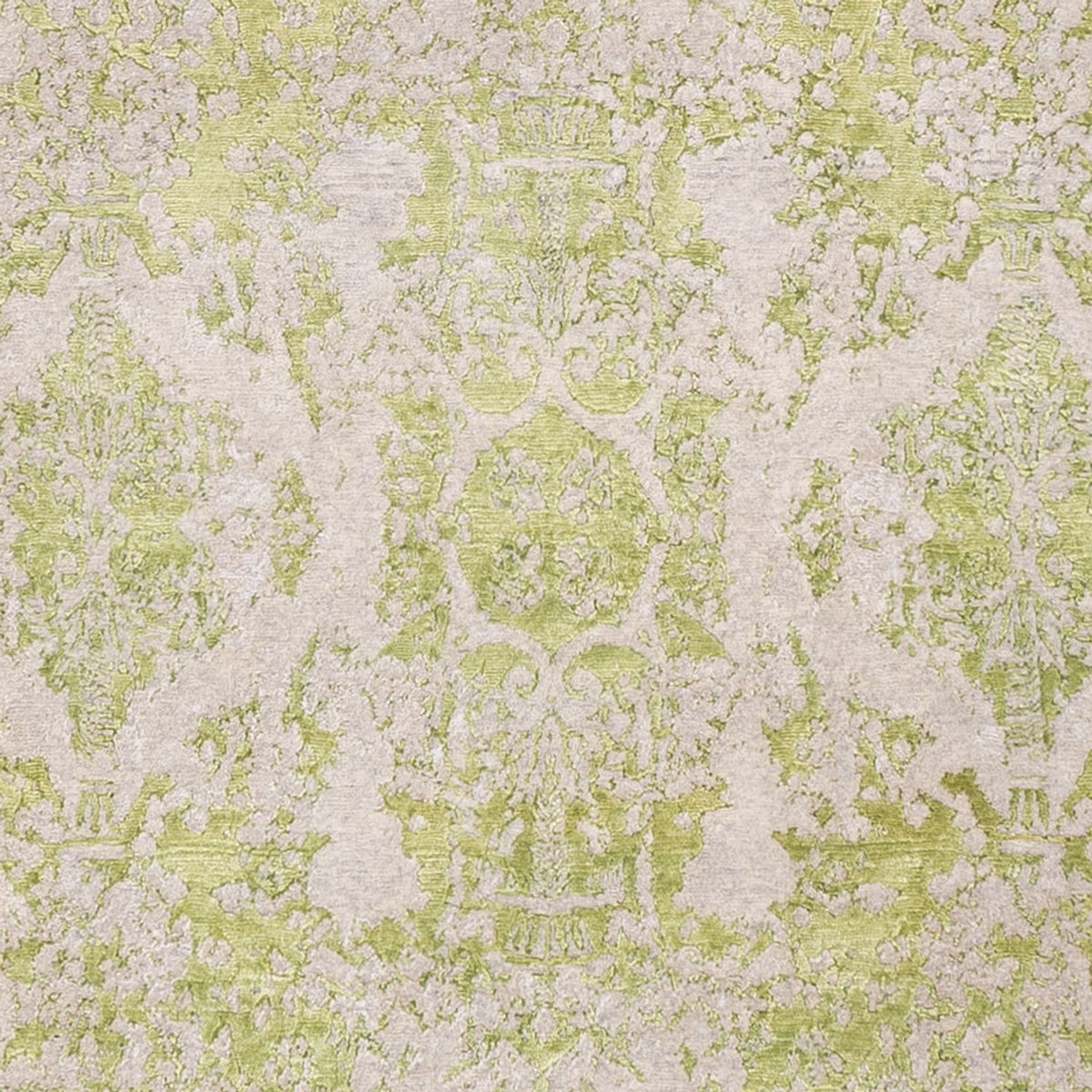 Designer tæppe - 302 x 250 cm - lysegrøn