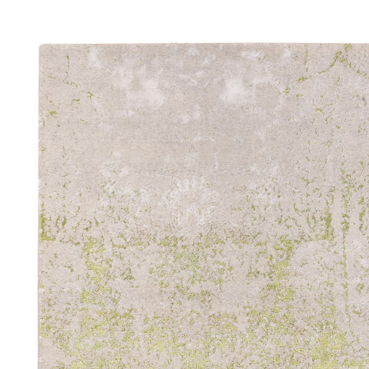Designer tæppe - 302 x 250 cm - lysegrøn