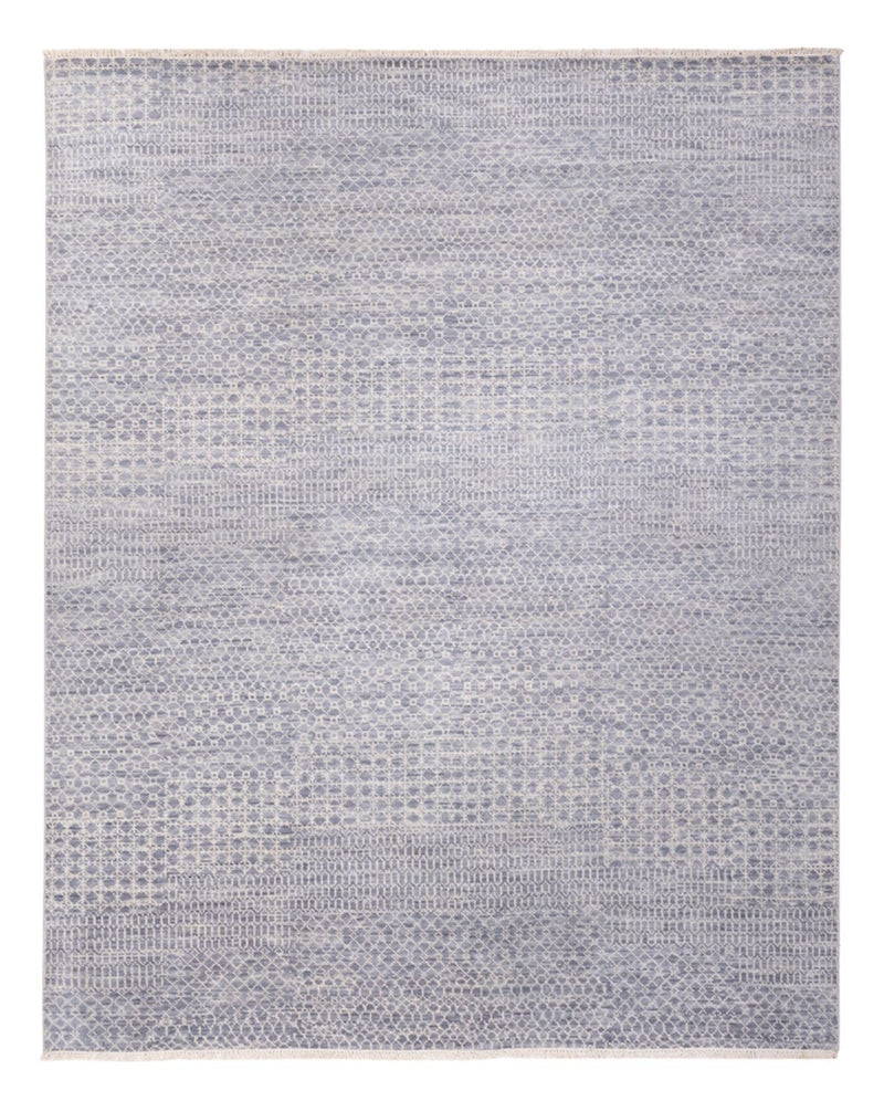 Designer tæppe - 300 x 244 cm - lyseblå
