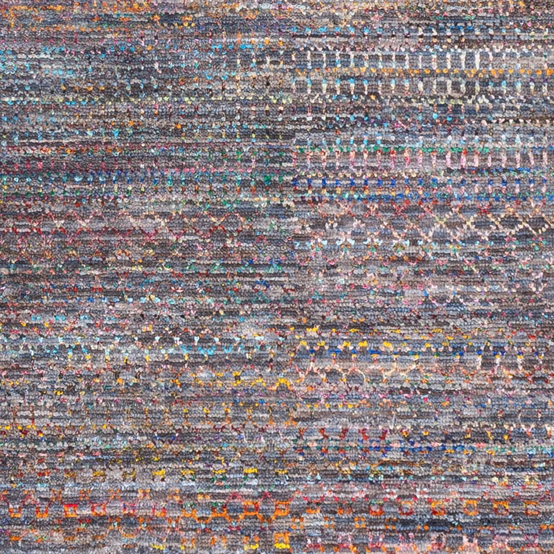 Designer tæppe - 304 x 249 cm - mørkeblå