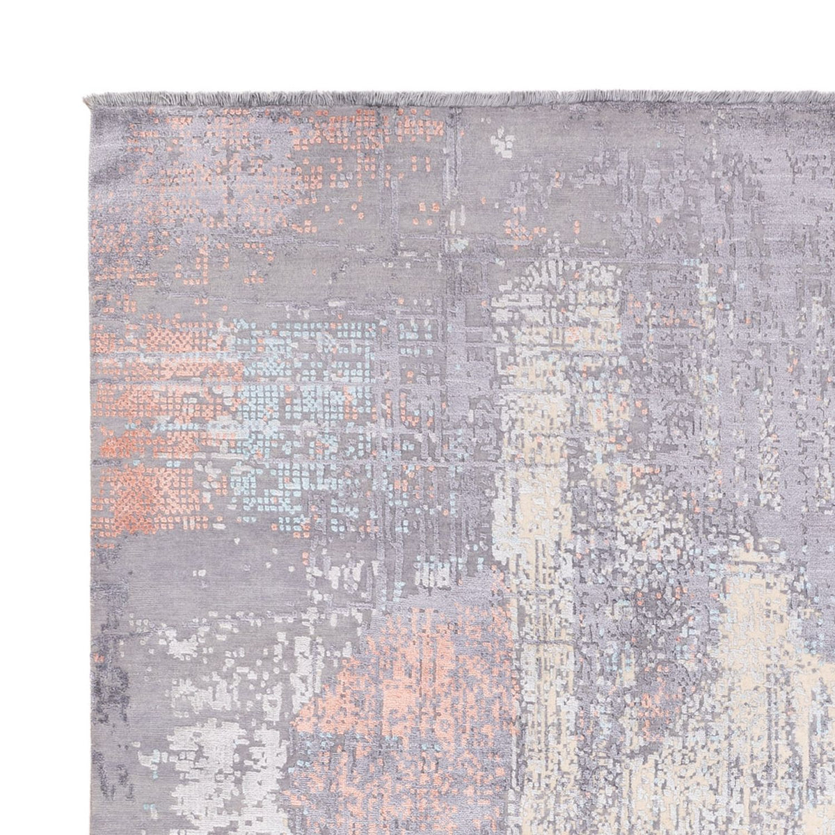 Designer tæppe - 306 x 255 cm - flerfarvet