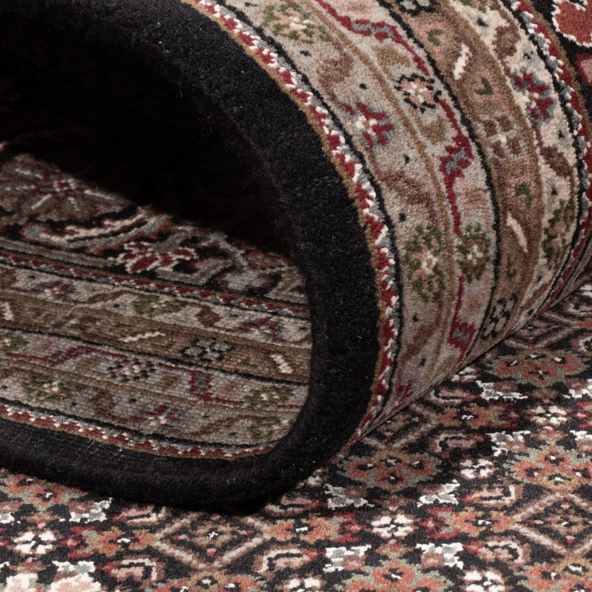 Orientalsk tæppe - Tabriz - 305 x 250 cm - mørk beige