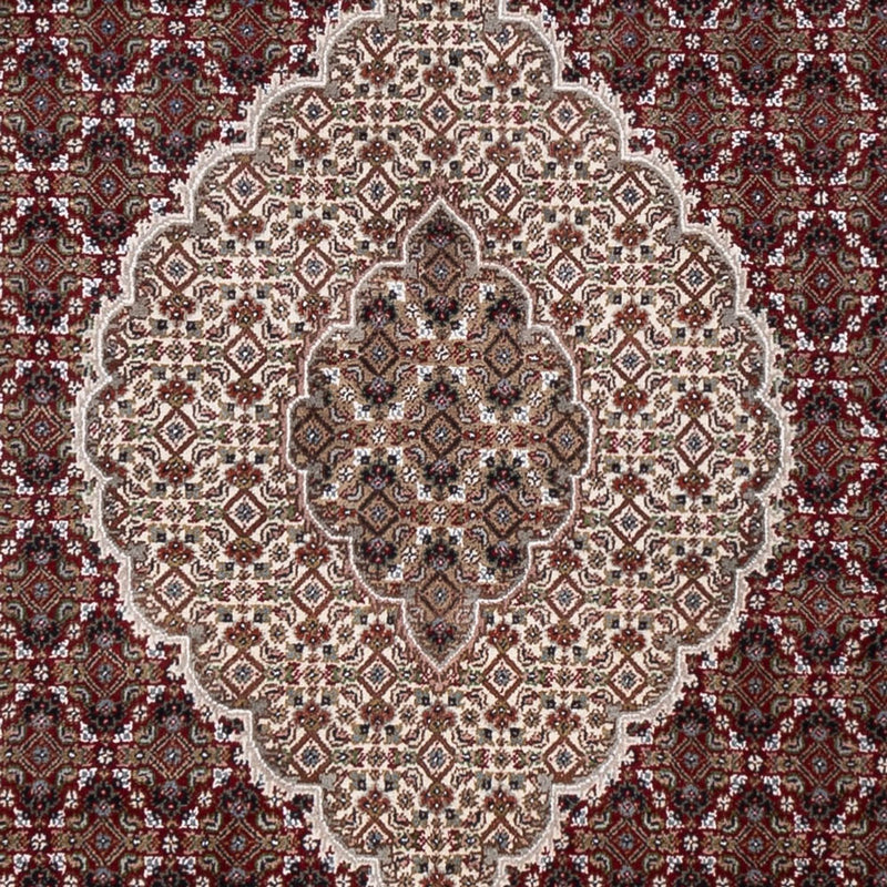 Orientalsk tæppe - Tabriz - 306 x 248 cm - mørk beige