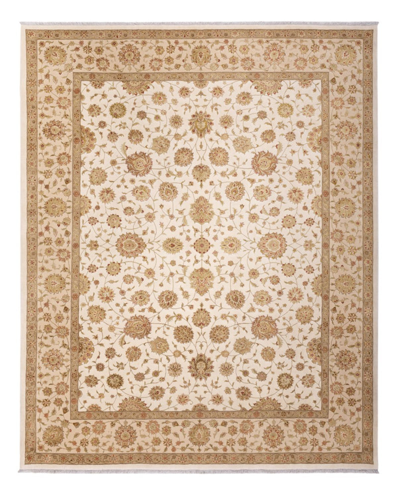 Orientalsk tæppe - Tabriz - 305 x 244 cm - beige