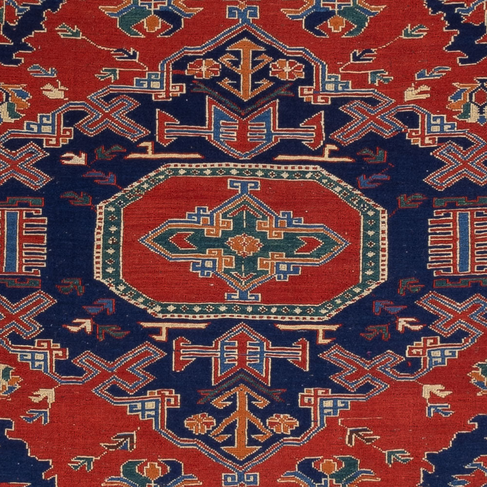 Kelim-tæppe - orientalsk - Soumak - 263 x 178 cm - rød