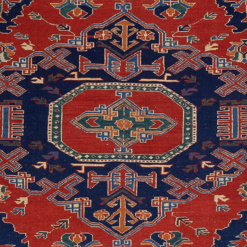Kelim-tæppe - orientalsk - Soumak - 263 x 178 cm - rød