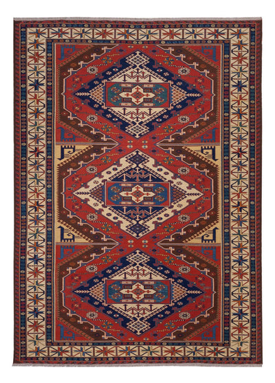 Afghansk kilim Tæppe 204x282cm