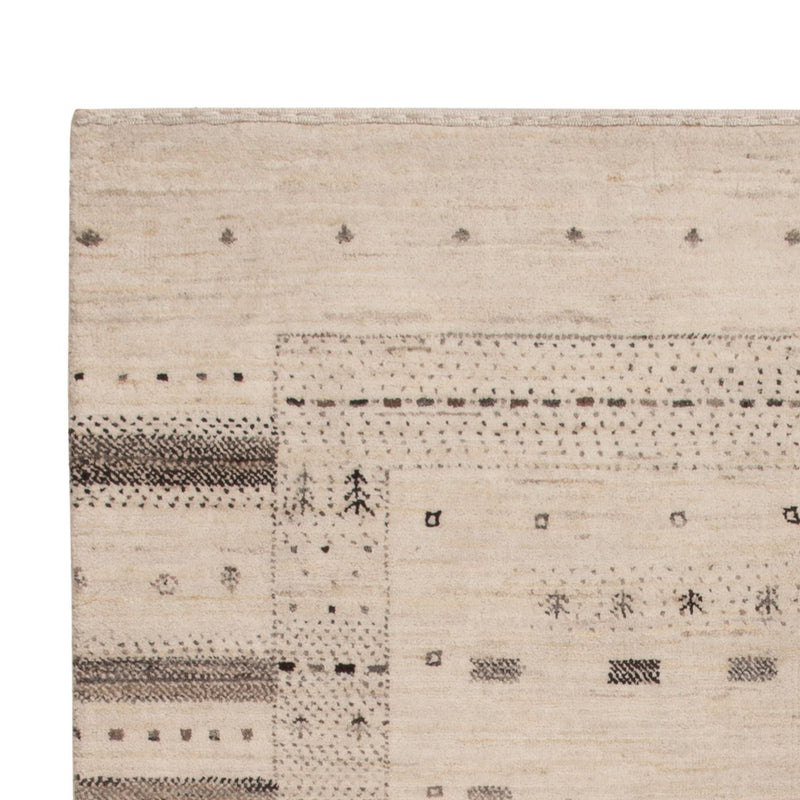 Gabbeh-tæppe - Loribaft Indus - 152 x 105 cm - creme