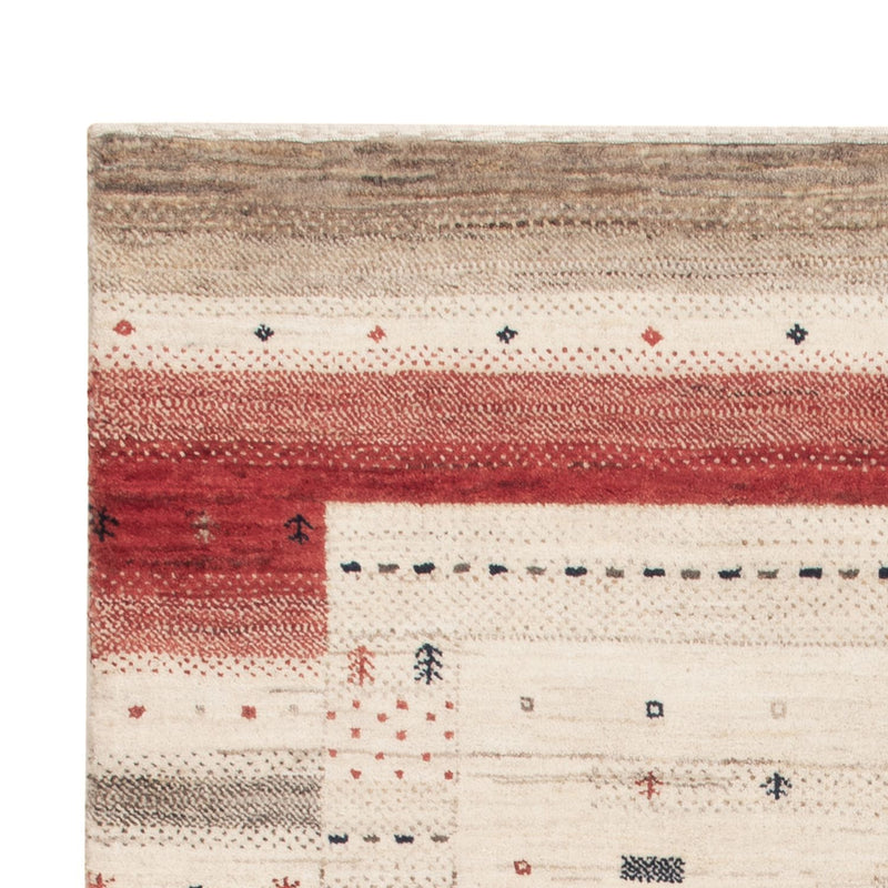 Gabbeh-tæppe - Loribaft Indus - 155 x 102 cm - beige