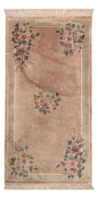 Kinesisk silke Tæppe 70x135cm - Orientalsk tæppe