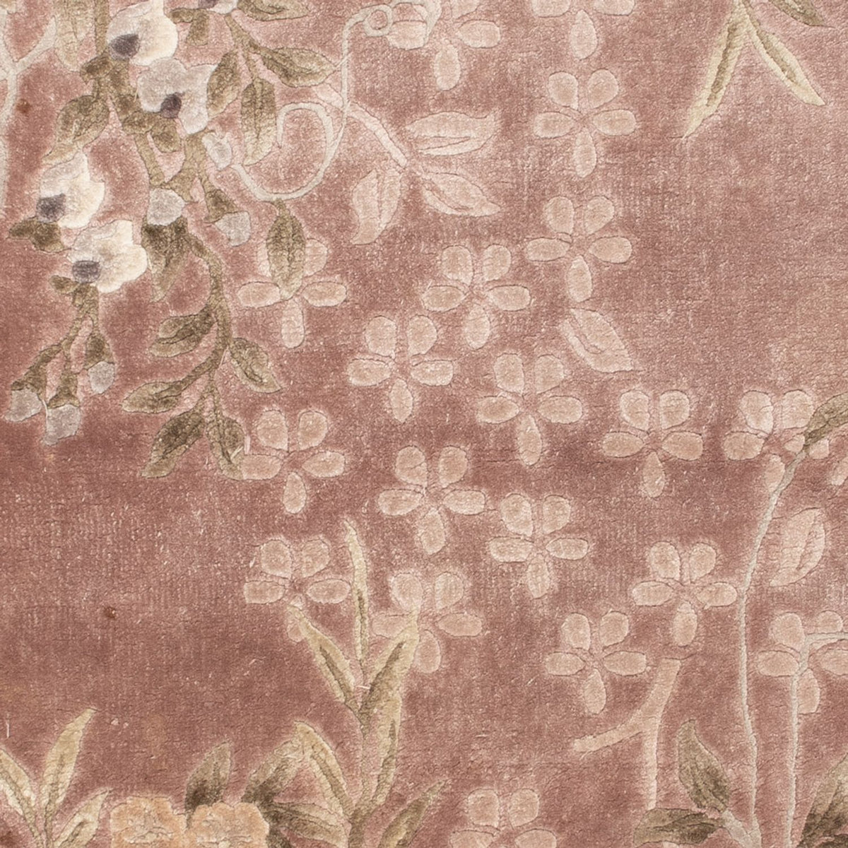 Silketæppe - China Silk - 123 x 62 cm - beige