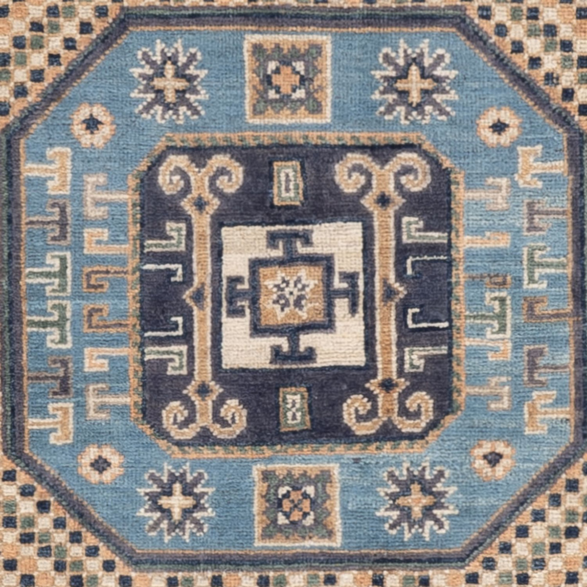 Ziegler Carpet - Kazak - 180 x 117 cm - mørkeblå