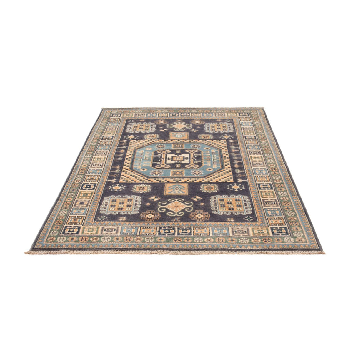 Ziegler Carpet - Kazak - 180 x 117 cm - mørkeblå