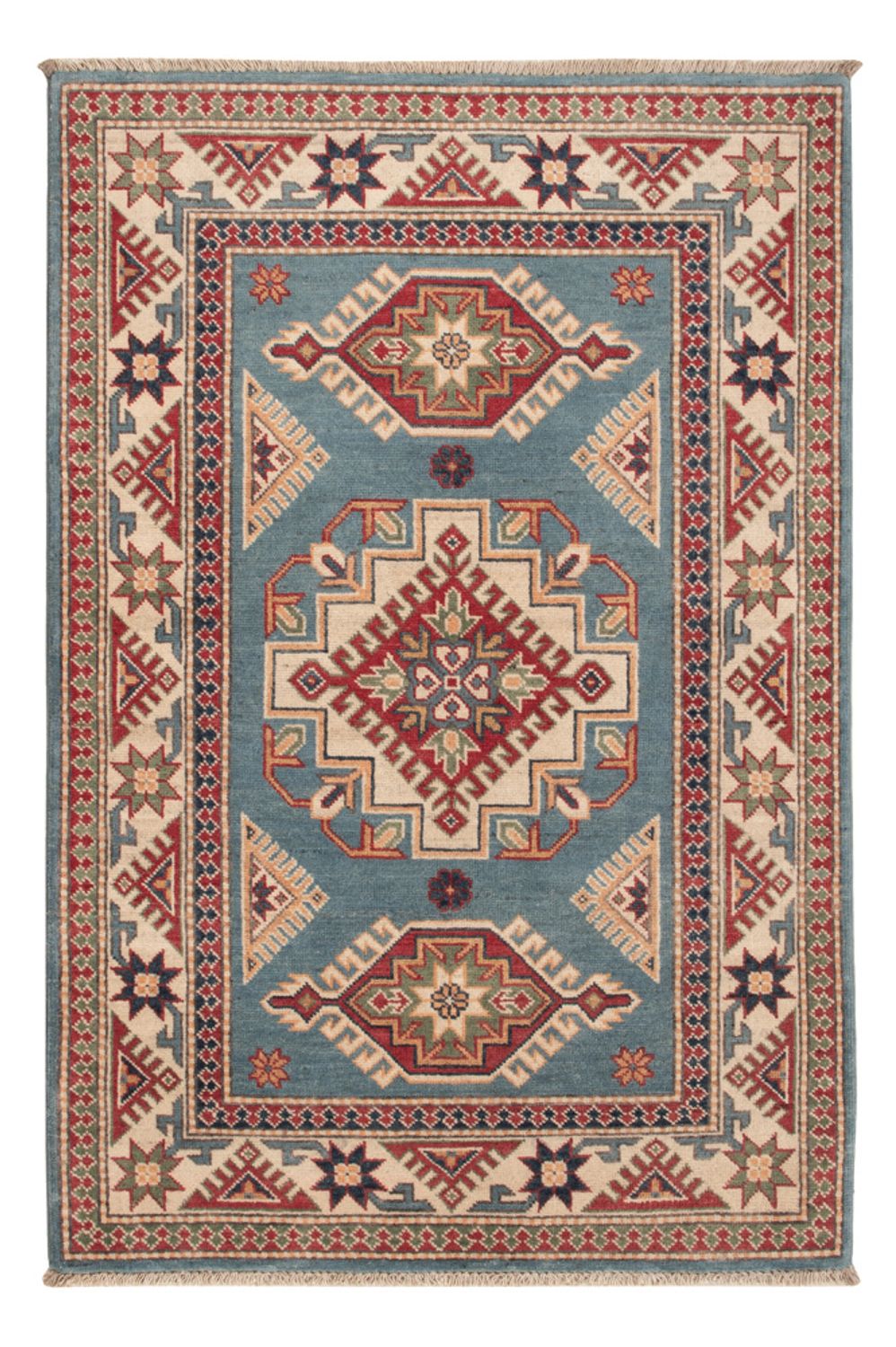 Ziegler Carpet - Kazak - 146 x 96 cm - lyseblå