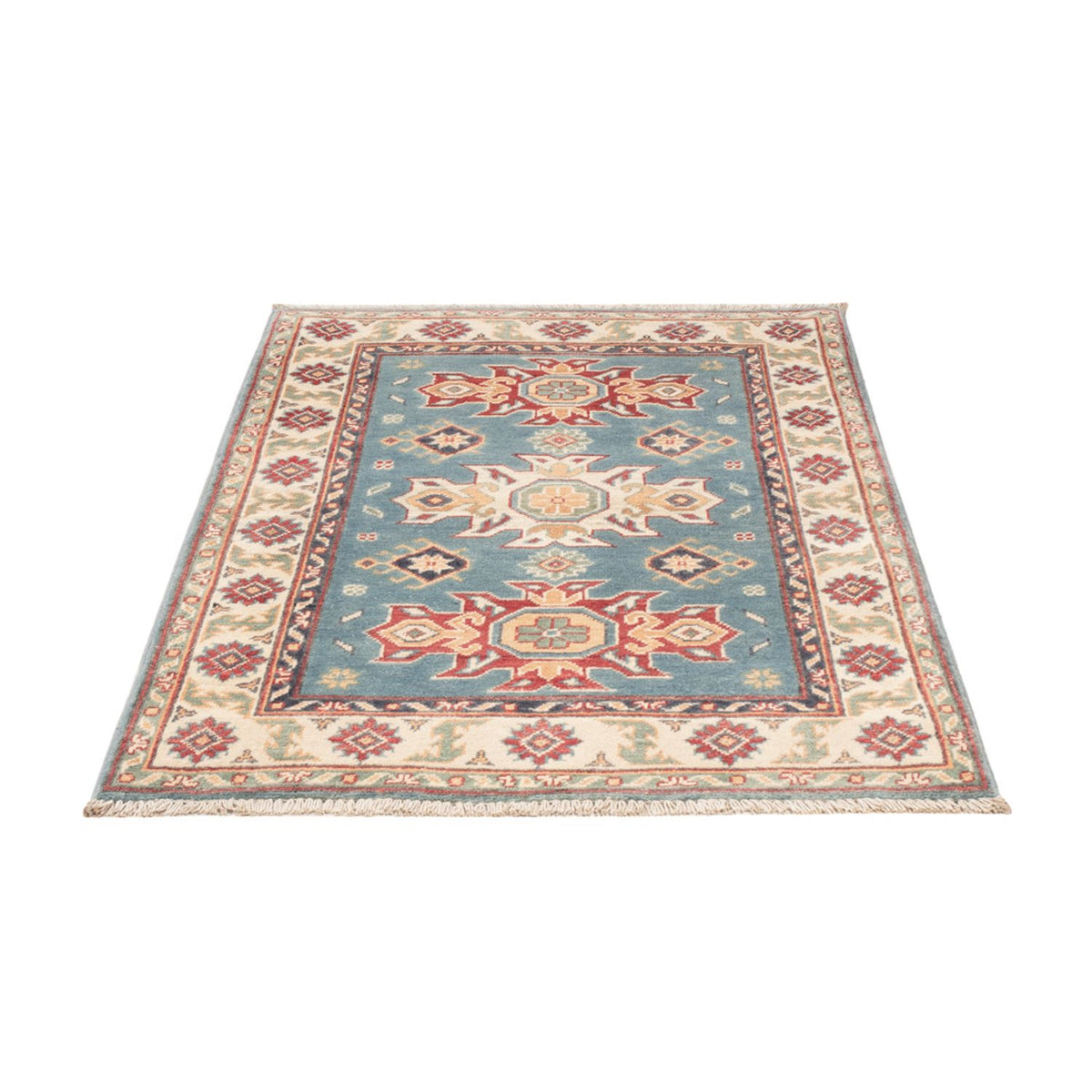 Ziegler Carpet - Kazak - 123 x 83 cm - lyseblå