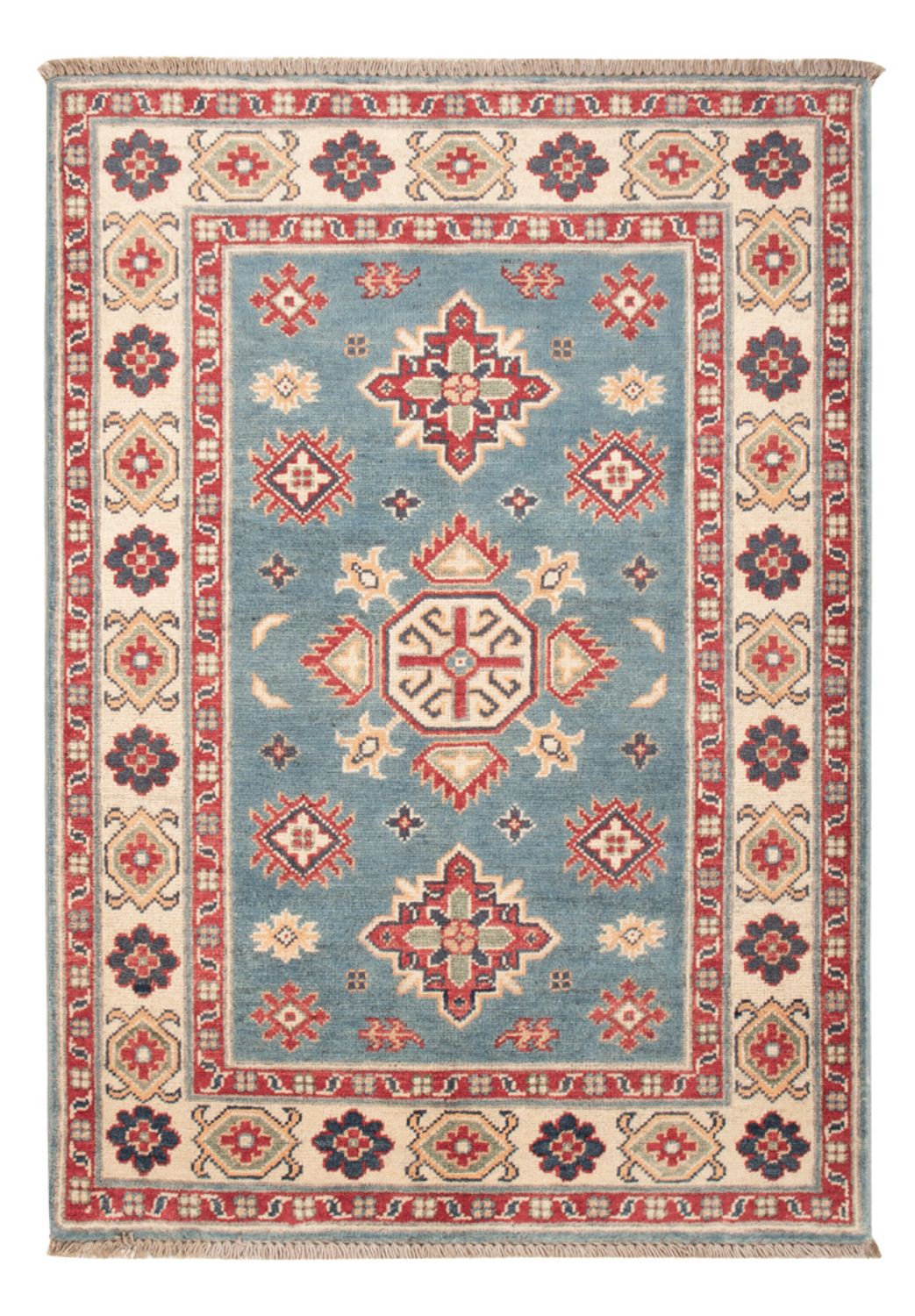 Ziegler Carpet - Kazak - 121 x 84 cm - lyseblå