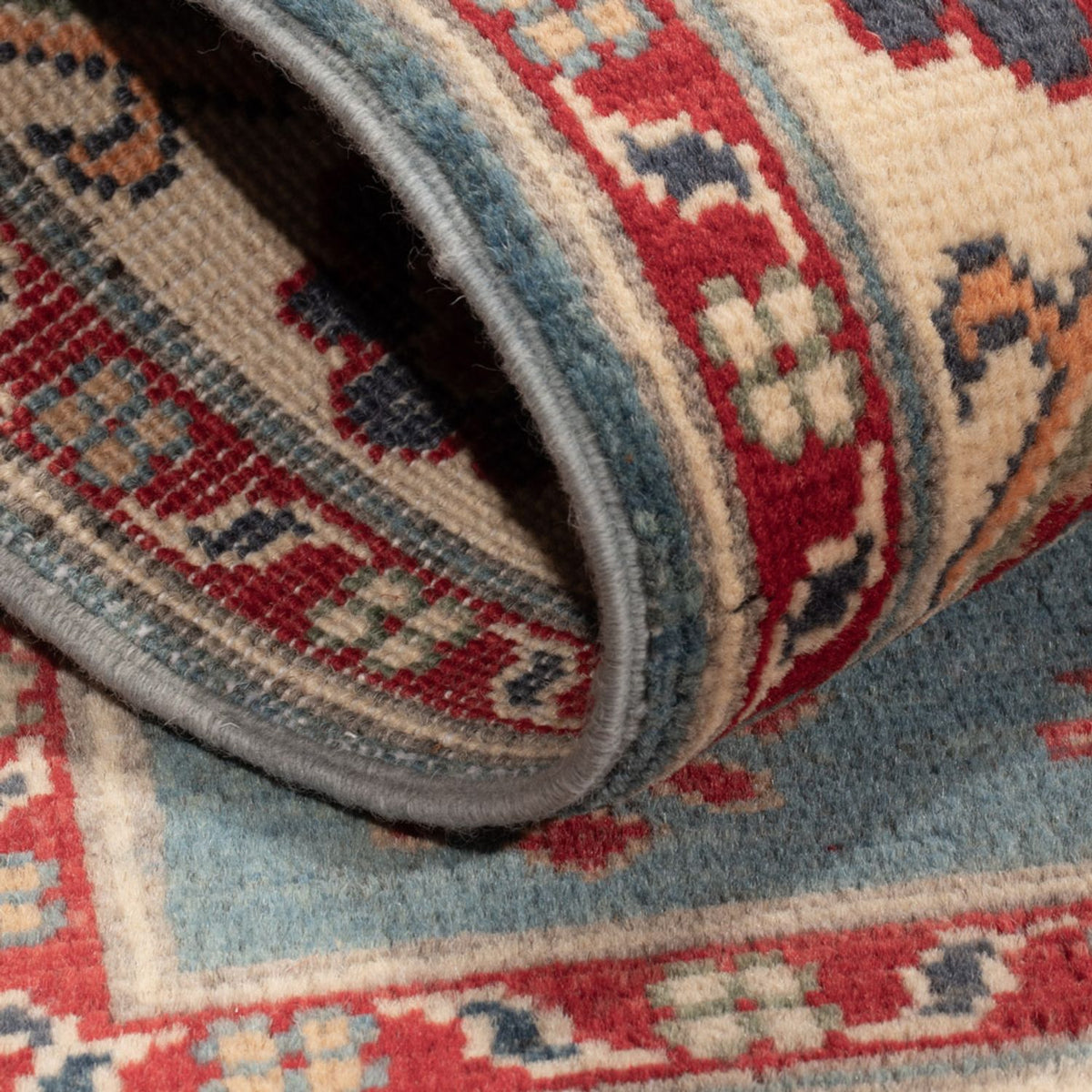 Ziegler Carpet - Kazak - 121 x 84 cm - lyseblå