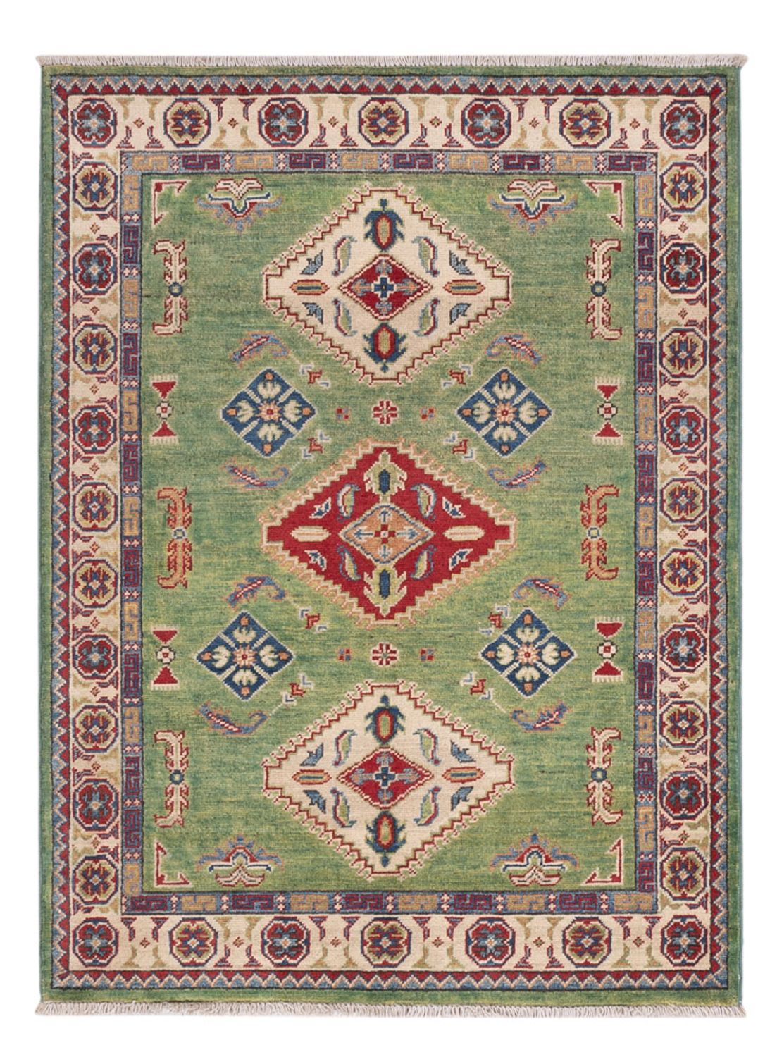 Ziegler Carpet - Kazak - 139 x 102 cm - grøn