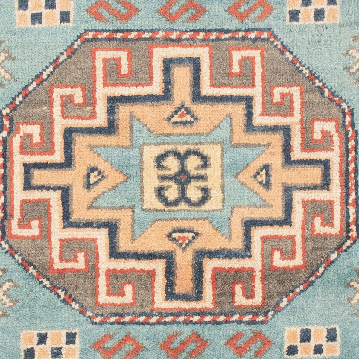 Ziegler Carpet - Kazak - 124 x 78 cm - lyseblå
