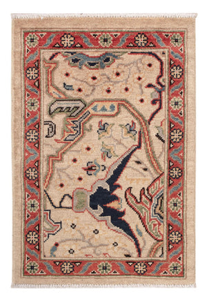 Ziegler Carpet - Kazak - 89 x 60 cm - mørk beige
