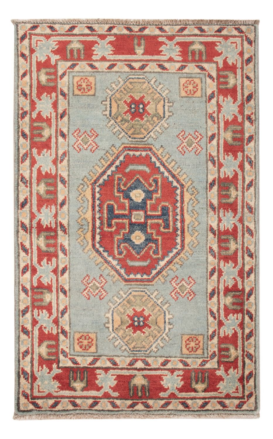 Ziegler Carpet - Kazak - 96 x 60 cm - lyseblå