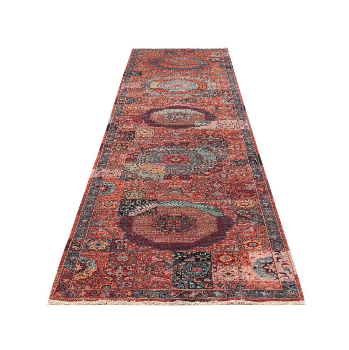 Løber Designer tæppe - 392 x 88 cm - flerfarvet