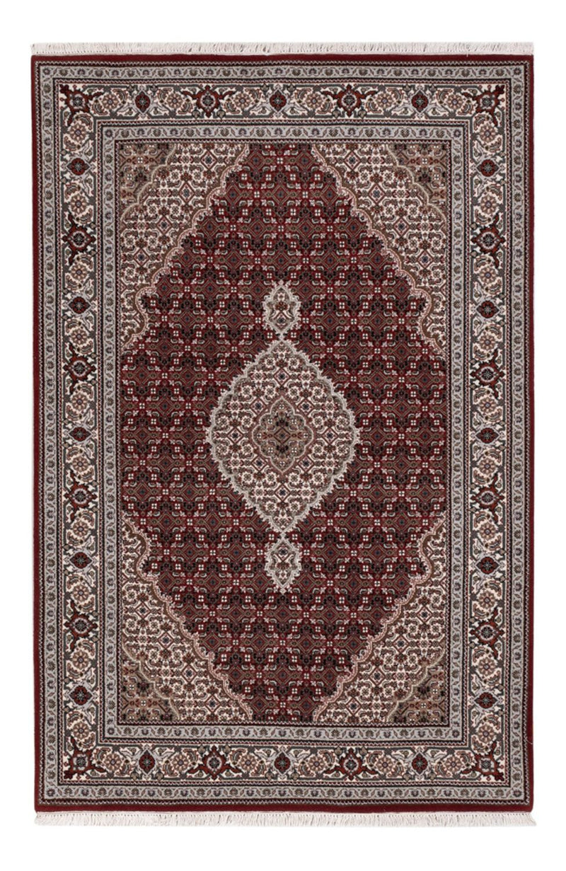 Orientalsk tæppe - Tabriz - 186 x 124 cm - mørk beige