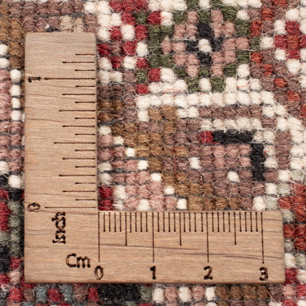 Orientalsk tæppe - Tabriz - 186 x 124 cm - mørk beige