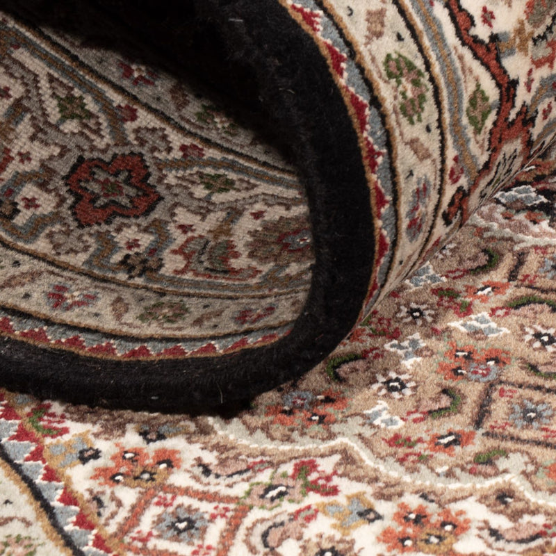 Orientalsk tæppe - Tabriz - 187 x 124 cm - mørk beige