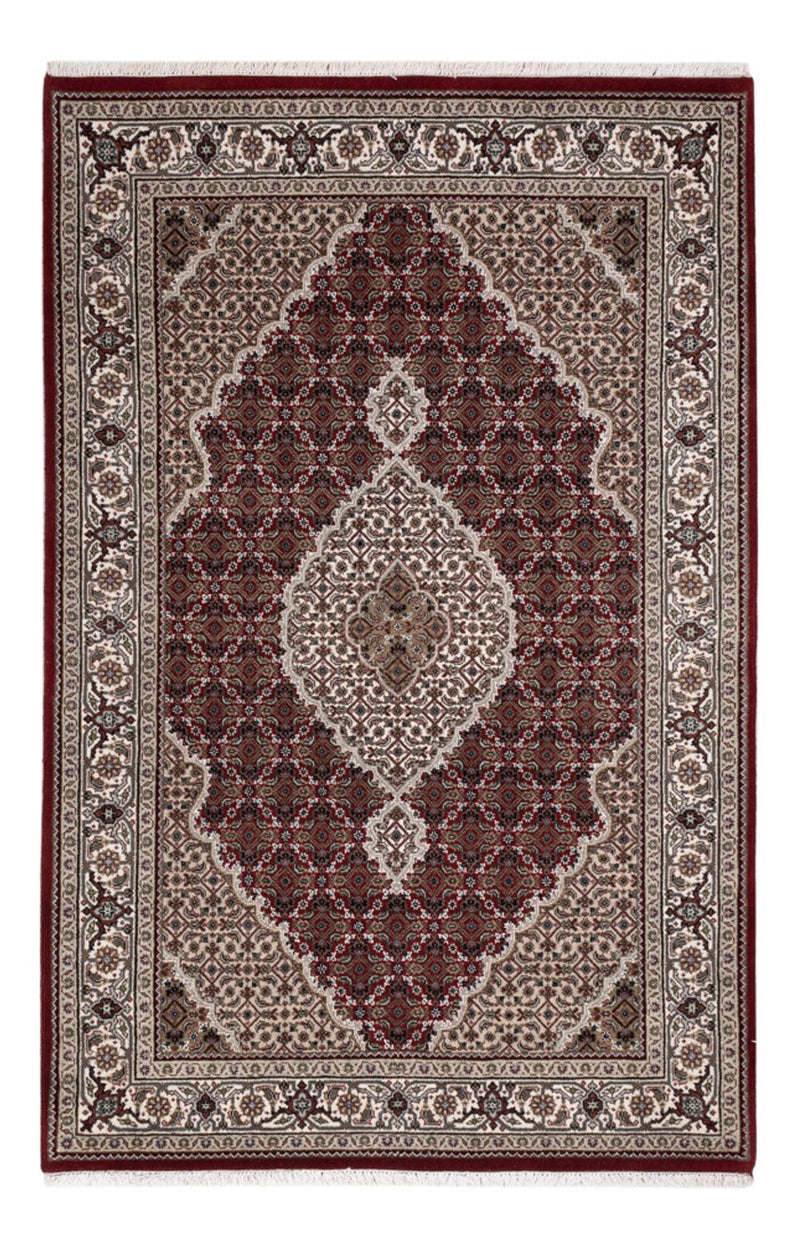 Orientalsk tæppe - Tabriz - 187 x 123 cm - mørk beige