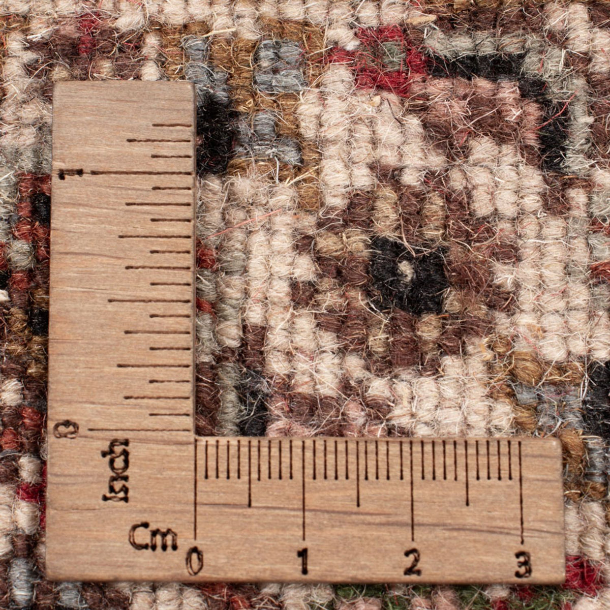 Orientalsk tæppe - Tabriz - 187 x 123 cm - mørk beige